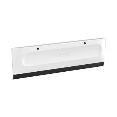 hansgrohe WallStoris - Duschabzieher, Abzieher Dusche, Glasabzieher, Fensterabzieher, Badezimmer Zubehör ohne bohren, Mattweiß von hansgrohe