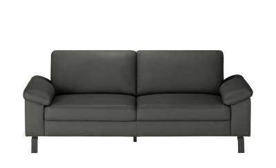 Max Schelling Ledersofa aus Echtleder Maximum ¦ grau ¦ Maße (cm): B: 184 H: 86 T: 97 Polstermöbel > Sofas > 2-Sitzer - Möbel Kraft