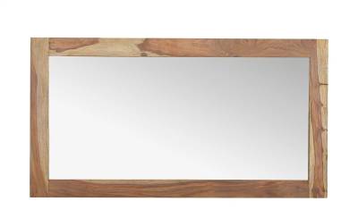 Woodford Spiegel  Palu ¦ holzfarben ¦ Glas , Massivholz, Holz, Glas  ¦ Maße (cm): B: 130 H: 70 T: 5 Garderoben & Kleiderstangen > Garderoben Spiegel - Möbel Kraft