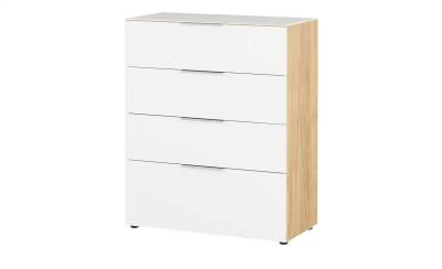 Primo Kommode  Levi ¦ holzfarben ¦ Maße (cm): B: 83 H: 102 T: 42 Kommoden & Sideboards > Kommoden - Möbel Kraft