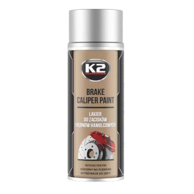 Bremssattel silber hochglanz Lack Spray 260 °C hitzebeständig von K2