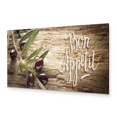 murando - Bilder Obst und Gemüse 90x30 cm Vlies Leinwandbild 1 tlg Kunstdruck modern Wandbilder XXL Wanddekoration Design Wand Bild Panoramabild - Bon Appetit j-B-0081-b-a von murando