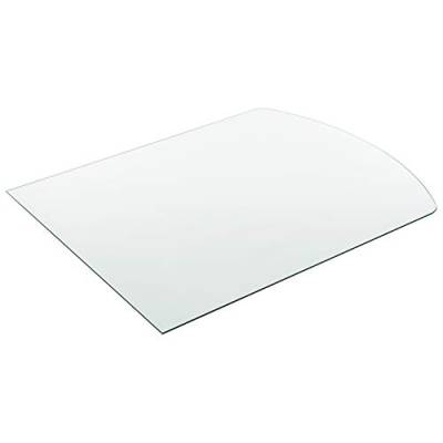 [neu.Haus] Glasplatte 'Glasgow' 110x85cm Eckig Glasscheibe Tischplatte ESG Glas Kaminplatte Kaminglas DIY Tisch von Neuhaus