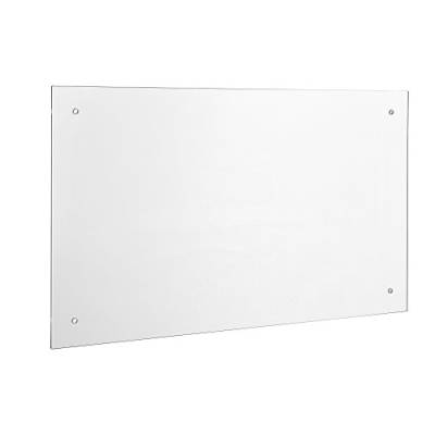 [neu.Haus] Glas Küchenrückwand/Spritzschutz (70x50cm) - Klarglas - Fliesenspiegel inkl. Befestigungsmaterial von Neuhaus