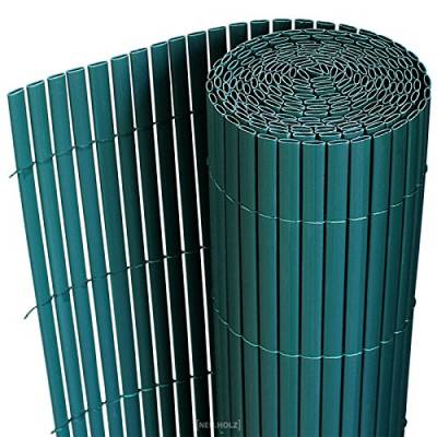 [neu.Haus] PVC Sichtschutzmatte 'Hidden' 90x300cm grün Sichtschutz Windschutz Gartenzaun Balkon Umspannung Zaun von Neuhaus