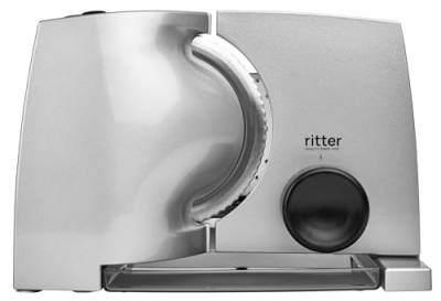 ritter compact 1 Elektrischer Allesschneider & Brotschneidemaschine aus Metall, Made in Germany von Ritter