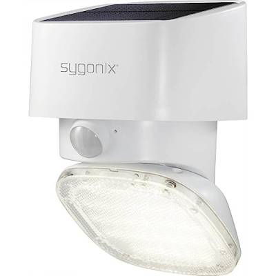 sygonix LED-Außenwandleuchte mit Bewegungsmelder SY-4673534 LED fest eingebaut Leistung: 20 W Kaltweiß von sygonix