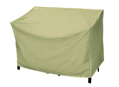 tepro Abdeckhaube Universal für 2-Sitzer Gartenbank, beige (80 x 130 x 80 cm) von tepro