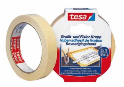 tesa Grafik- und Fixier-Krepp 25m:19mm von tesa