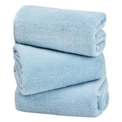 xianynow Handtücher für das Badezimmer Handtücher Set aus Baumwolle Graue Geschirrtücher Großes Format 74 x 34 cm saugstark, strapazierfähig, ideal für Reisen, Sport von xianynow