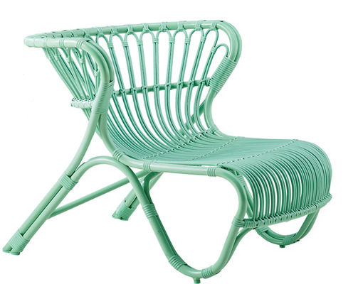 Sika Design Fox Sessel aus Alu-Rattan für In- und Outdoor, grün Sika Design Fox Sessel aus Alu-Rattan für In- und Outdoor, grün von EIKORA