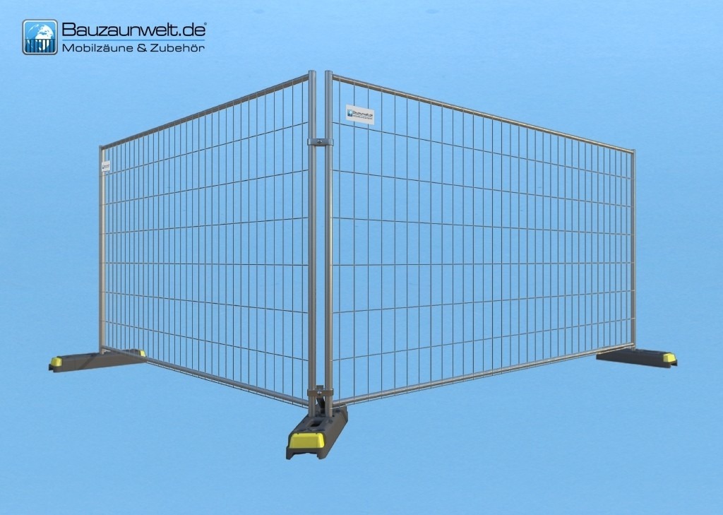 Bauzaun EUTOP Economy 40er Set Bauzaun EUTOP Economy 40er Set von Bauzaunwelt