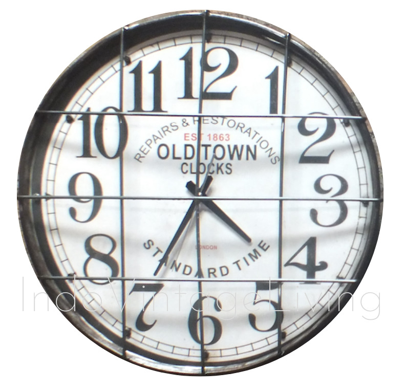 Wall Clock Collection von Indo Vintage Living