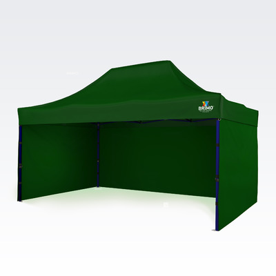 Partyzelt 3x4,5m Eclusive Stahl Grün Partyzelt 3x4,5m Eclusive Stahl Grün von Brimo