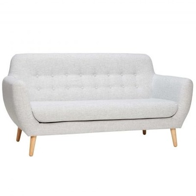 Hübsch Interior 2-Sitzer Sofa mit Birkenbeinen hellgrau, 160cm Hübsch Interior 2-Sitzer Sofa mit Birkenbeinen hellgrau, 160cm von EIKORA