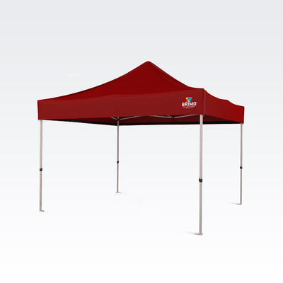 Faltzelt 3x3m ohne Dach Rot Faltzelt 3x3m ohne Dach Rot von Brimo