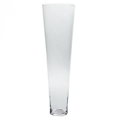 Bodenvase Famous 80cm, transparent, Glas Bodenvase Famous 80cm, transparent, Glas von CRISTALICA