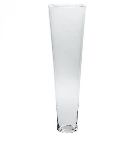 Bodenvase Famous 80cm, transparent, Glas Bodenvase Famous 80cm, transparent, Glas von CRISTALICA