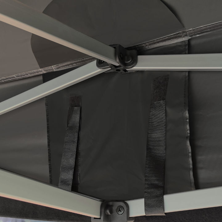 Marktzelt 2x2m Super aluminium Orange von Brimo