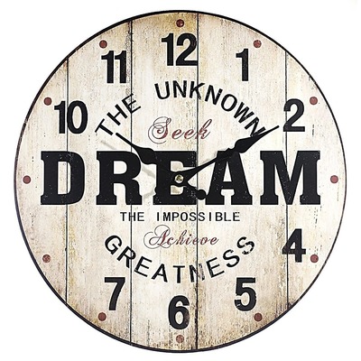 Wanduhr im Vintage Design mit diversen Sprüchen und Designs. Bringt Retro Style ins Zuhause Wanduhr im Vintage Design mit diversen Sprüchen und Designs. Bringt Retro Style ins Zuhause von K & S Living