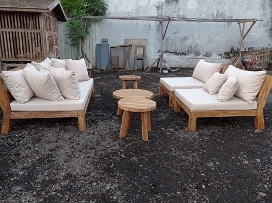 Gartensitzgruppe Sofa Outdoor Lounge Teakholz Outdoorsitzgruppe Loungesofa Gartenmöbel Sitzgruppe Gartensitzgruppe Sofa Outdoor Lounge Teakholz Outdoorsitzgruppe Loungesofa Gartenmöbel Sitzgruppe von TARSHOPBALI