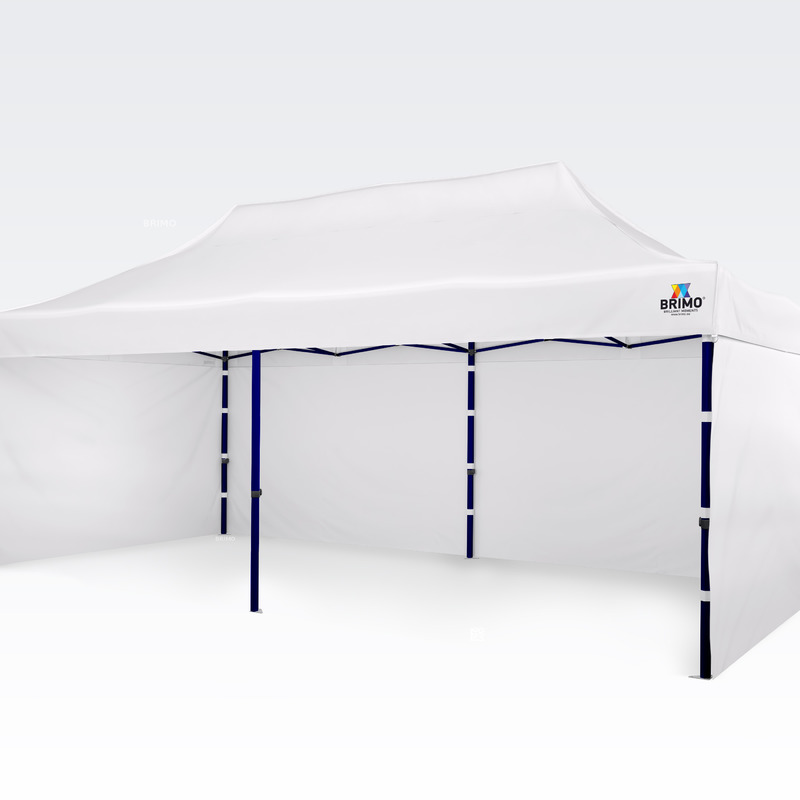 Hochzeitszelt 3x6m Exclusive Stahl Weiss Hochzeitszelt 3x6m Exclusive Stahl Weiss von Brimo