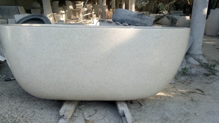 Badewanne Freistehende Terrazzo Stein Bad Wanne Spa Becken Outdoor Steinbadewanne Outdoorbadewanne Badewanne Freistehende Terrazzo Stein Bad Wanne Spa Becken Outdoor Steinbadewanne Outdoorbadewanne von TARSHOPBALI