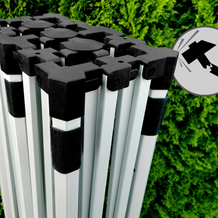 Angelzelt 3x6m Exclusive Aluminium Grün von Brimo