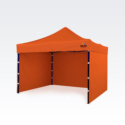 Faltzelt 3x3m Exclusive Stahl Orange Faltzelt 3x3m Exclusive Stahl Orange von Brimo