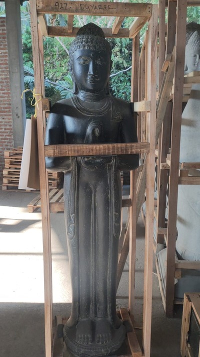 Skulptur Buddha Steinskulptur Budha Steinbuddha Statue Feng Shui Design Garten Dekoration Skulpturen Skulptur Buddha Steinskulptur Budha Steinbuddha Statue Feng Shui Design Garten Dekoration Skulpturen von TARSHOPBALI