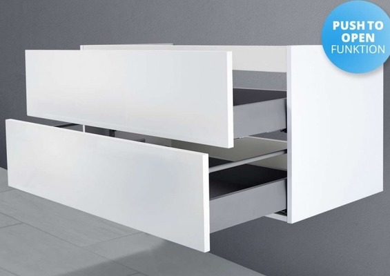 Unterschrank als Zubehör für MyStar 125 cm Doppelwaschtisch Push To Open Unterschrank als Zubehör für MyStar 125 cm Doppelwaschtisch Push To Open von MADELIVING.de