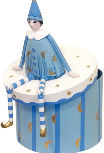 Box, Schachtel, Aufbewahrung - Fee Lutin Bleu Box, Schachtel, Aufbewahrung - Fee Lutin Bleu von Edelsternchen