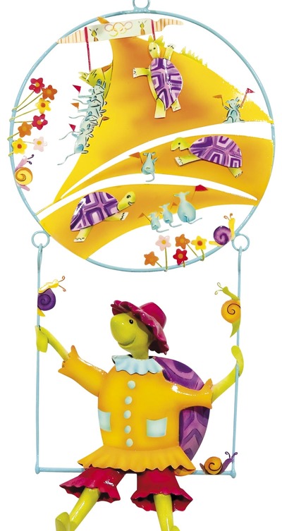 Mobile, Kinderzimmer Mobile - Schildkröte gelb Mobile, Kinderzimmer Mobile - Schildkröte gelb von Edelsternchen