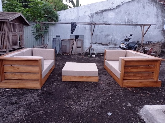 Gartensitzgruppe Teakholz Sofa Outdoor Lounge Couch Outdoorsitzgruppe Loungesofa Gartenmöbel Gartensitzgruppe Teakholz Sofa Outdoor Lounge Couch Outdoorsitzgruppe Loungesofa Gartenmöbel von TARSHOPBALI