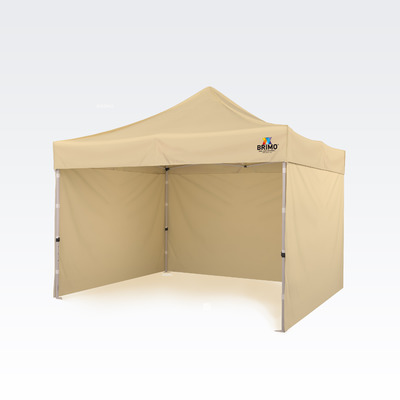 Faltzelt 3x3m Super Aluminium Beige Faltzelt 3x3m Super Aluminium Beige von Brimo