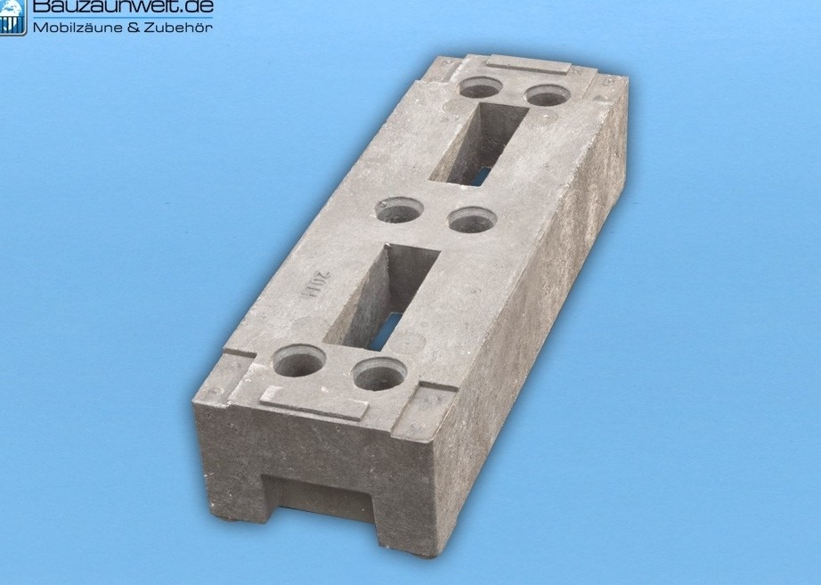 Bauzaun Eutop Economy 25er Set von Bauzaunwelt