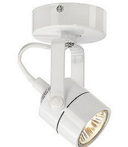 Wand-/Deckenstrahler 1flammig Spot weiß Neu GU10 LED/Halogen 230V Wand-/Deckenstrahler 1flammig Spot weiß Neu GU10 LED/Halogen 230V von Lichtidee-de