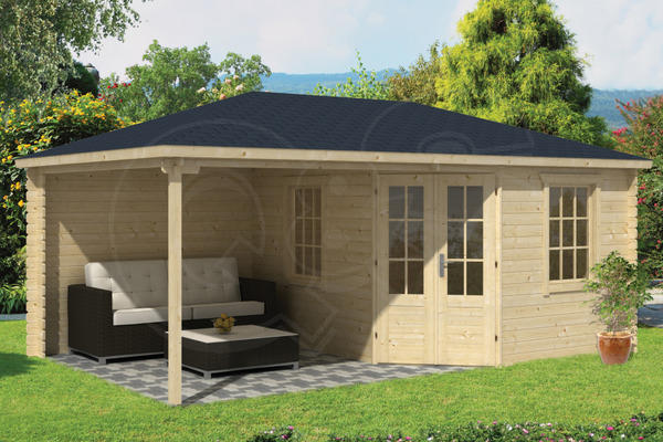 Gartenhaus Christoffer Holz 300+275x350cm Tuindeco Gartenhaus Christoffer Holz 300+275x350cm Tuindeco von QS-Gartendeco