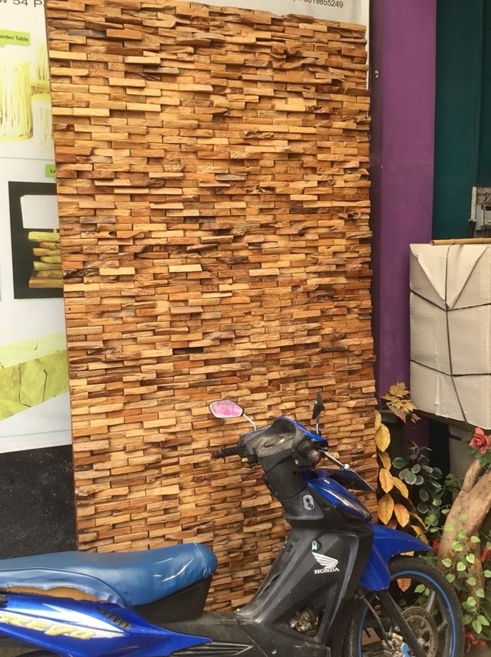 Paravent Spanische Wand Stellwand Raumteiler Sichtschutz Trennwand Teak Holz von TARSHOPBALI