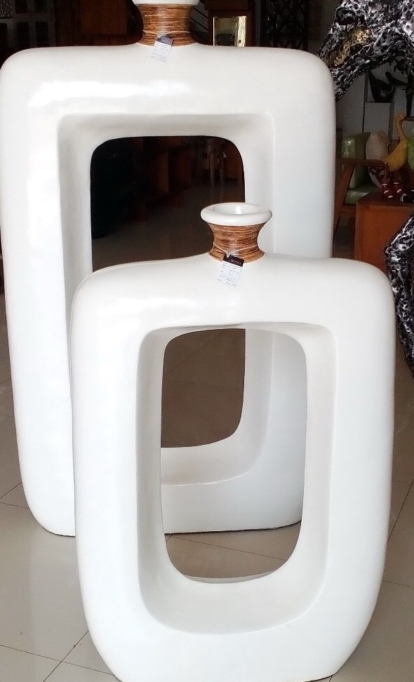 Vase Blumenvase Terrakotta Vasen Blumen Schale Amphore Deko von TARSHOPBALI