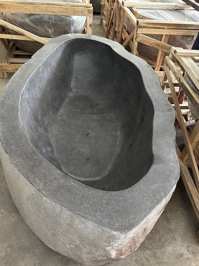 Badewanne Freistehende Natur Stein Bad Wanne Outdoor Steinbadewanne Gartenwanne Natursteinbadwanne Badewanne Freistehende Natur Stein Bad Wanne Outdoor Steinbadewanne Gartenwanne Natursteinbadwanne von TARSHOPBALI