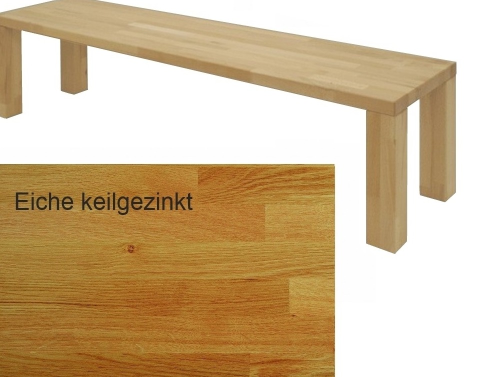 Sitzbank LINDA - EICHE Massivholz Sitzbank LINDA - EICHE Massivholz von Edelsternchen