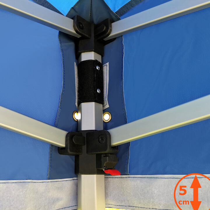 Angelzelt 3x6m Exclusive Aluminium Grün von Brimo