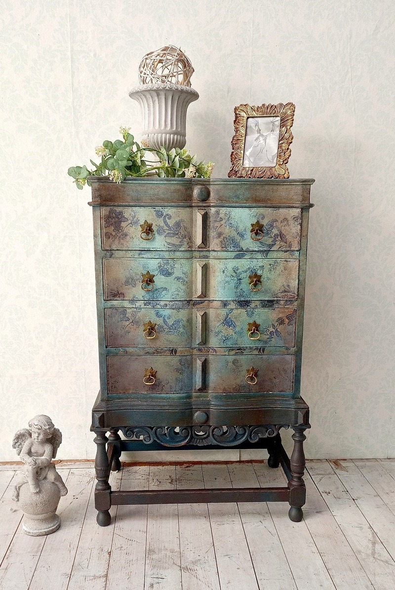 Holz Antik Schrank Kommode Shabby Upcycled Holz Antik Schrank Kommode Shabby Upcycled von Mö.beleben