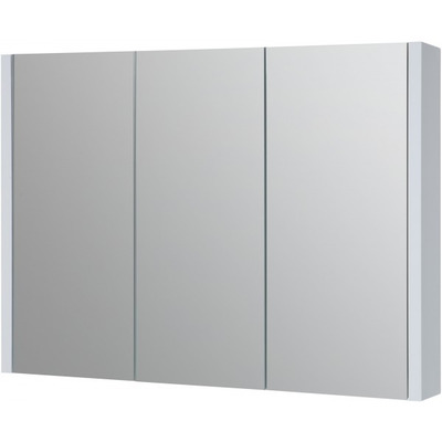 Albero Design Trento Spiegelschrank, weiß glänzend - 90 x 65cm Albero Design Trento Spiegelschrank, weiß glänzend - 90 x 65cm von EIKORA