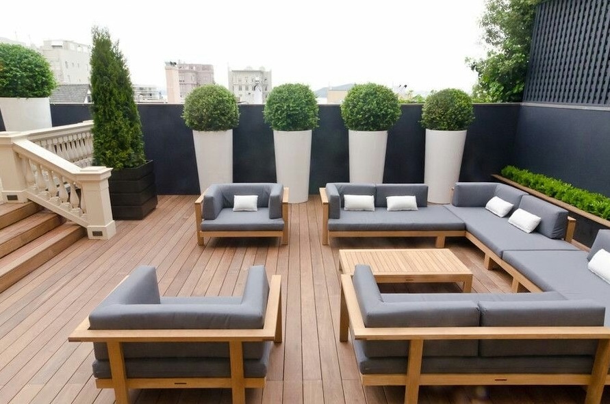 Sitzgruppe Outdoor Sofa Gartenmöbel Gartensitzgruppe Teakholz Gartenset Sitzmöbel Outdoorsitzgruppe von TARSHOPBALI
