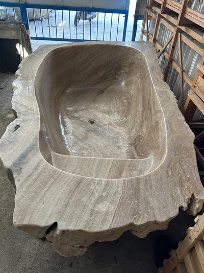 Badewanne Freistehende Bad Wanne Onyx Marmor Natur Steinwanne Becken Natursteinbadewanne Badewanne Freistehende Bad Wanne Onyx Marmor Natur Steinwanne Becken Natursteinbadewanne von TARSHOPBALI