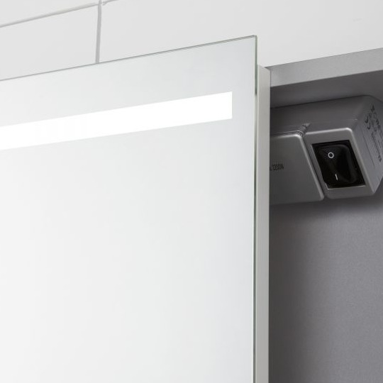 Scanbad Samba Spiegelschrank 60 x 64cm, mit integrierter LED Beleuchtung und Sensor - Hacienda Brown Scanbad Samba Spiegelschrank 60 x 64cm, mit integrierter LED Beleuchtung und Sensor - Hacienda Brown von EIKORA