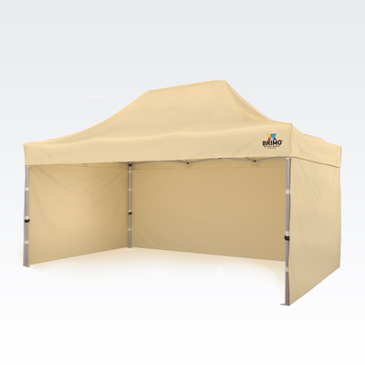 Gartenpavillon 3x4,5m Premium Aluminium Beige Gartenpavillon 3x4,5m Premium Aluminium Beige von Brimo