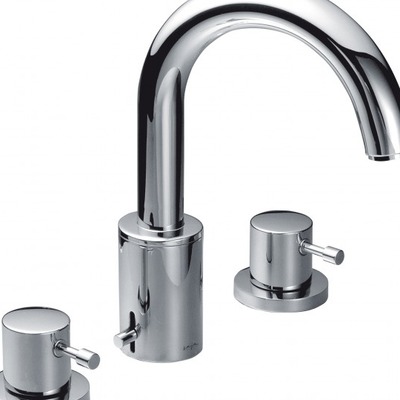 Kaja Armaturen Ipuri - 3-Loch-Waschtischbatterie, schwenkbar, Auslauf 150 mm, mit Ablaufgarnitur Kaja Armaturen Ipuri - 3-Loch-Waschtischbatterie, schwenkbar, Auslauf 150 mm, mit Ablaufgarnitur von EIKORA